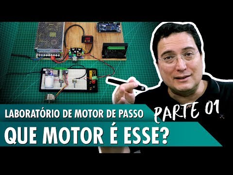 QUE MOTOR É ESSE? - Laboratório de motor de passo - Pt1